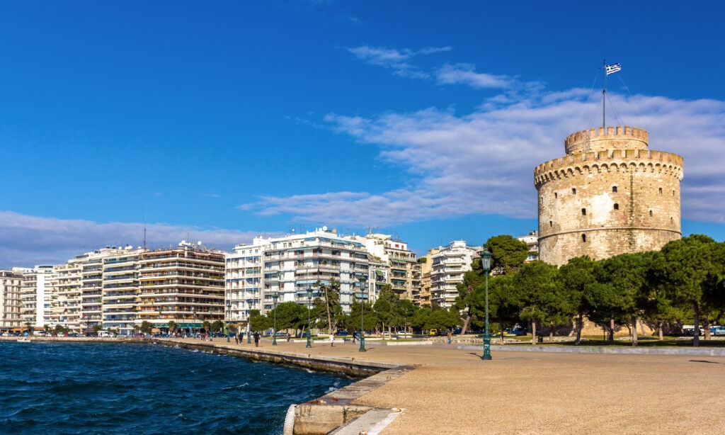 White Tower of Thessaloniki in Greece