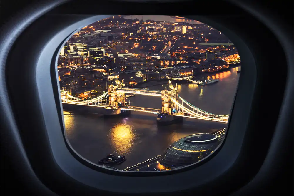 First Class Flights from London