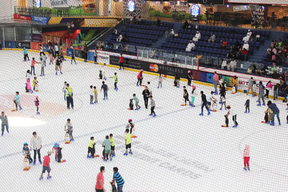 Go Skating at Dubai Ski