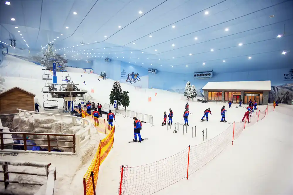 Go Skiing at Ski Dubai
