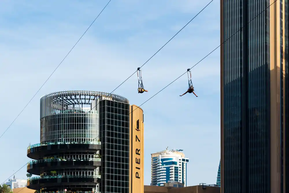 Set on a Thrilling Zipline