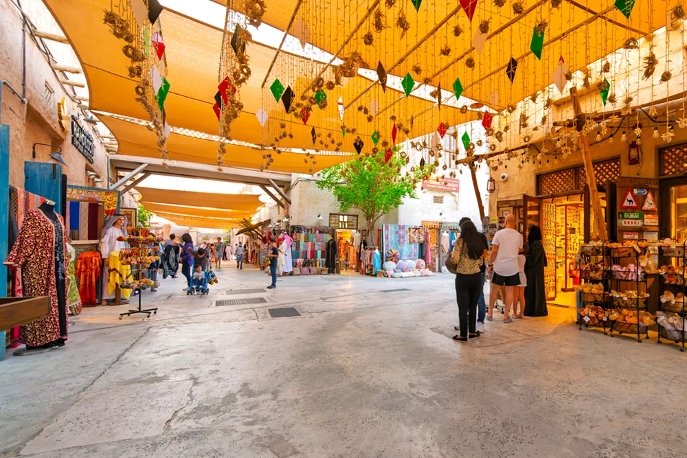 Shopping at Dubai Souks