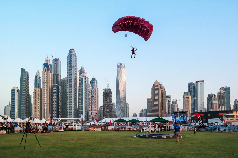 Skydiving