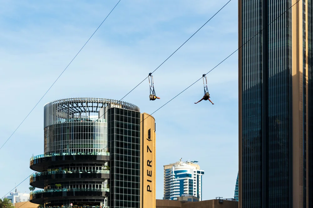 Ziplining